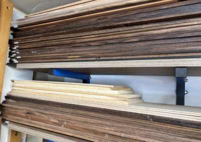 High quality wood used for classical guitars