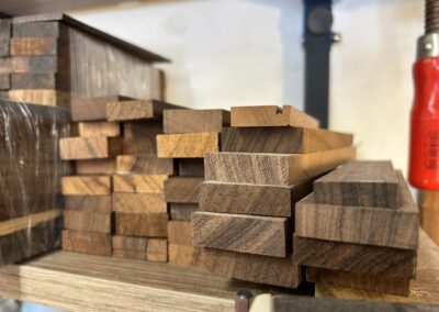 High quality wood used for classical guitars