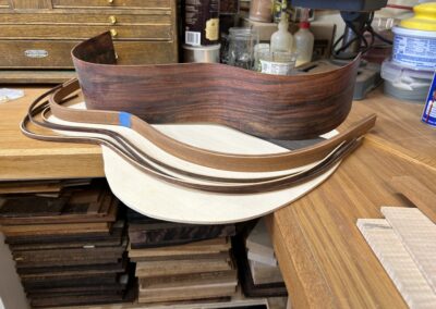 Workshop space for handcrafted classical guitar building and repair